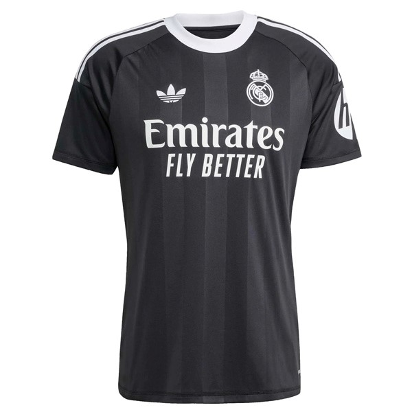 Tailandia Camiseta Real Madrid Portero 2025-26 Negro